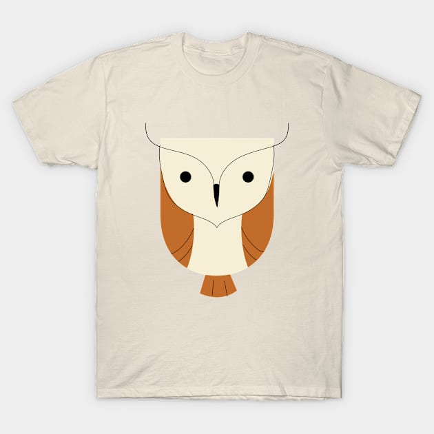 Artsy Owl T-Shirt by Urban_Vintage